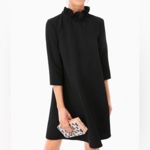 COS Ruffle Neck Shift Dress NWT